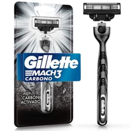 Maquina de Afeitar Mach3 Carbono Con Carbon Activado, 1 Un