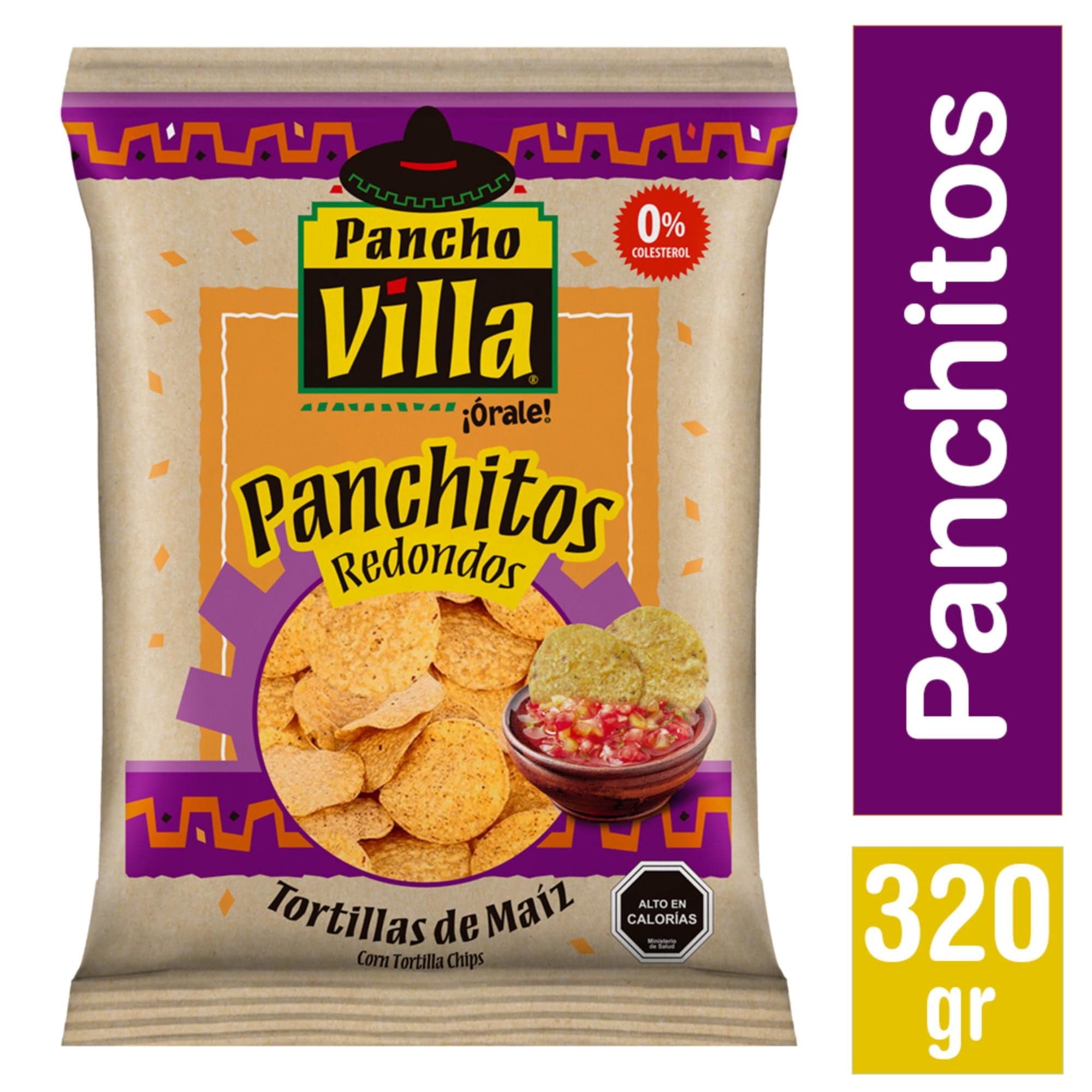 Panchitos Tortilla De Maiz, 320 g