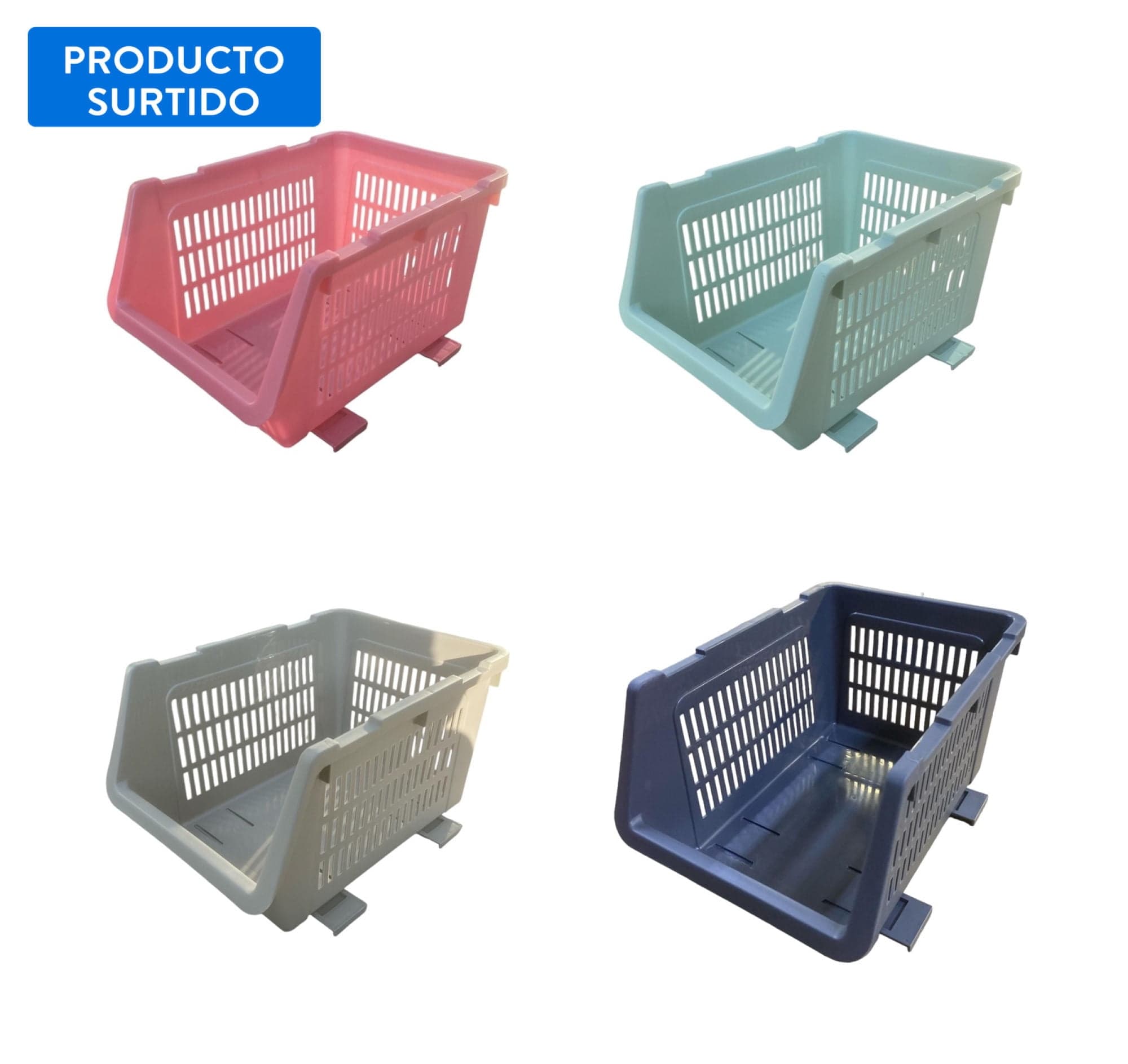 Organizador Multiuso Apilable, color surtido 1 un