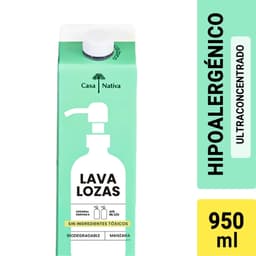 Lavalozas hipoalergenico ultra concentrado, aroma manzana verde, 950 ml