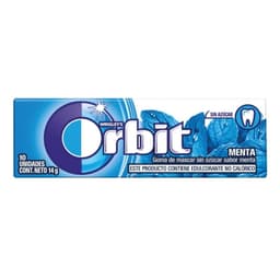 Chicle Sin Azucar Sabor Menta, 14 g