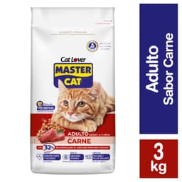 Alimento Seco Gato Adulto Sabor Carne Bolsa, 3 Kg