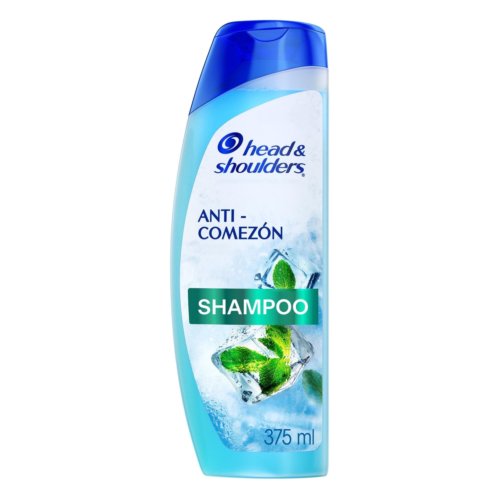 Shampoo Head & Shoulders Anti-Comezon con menta, 375 ml