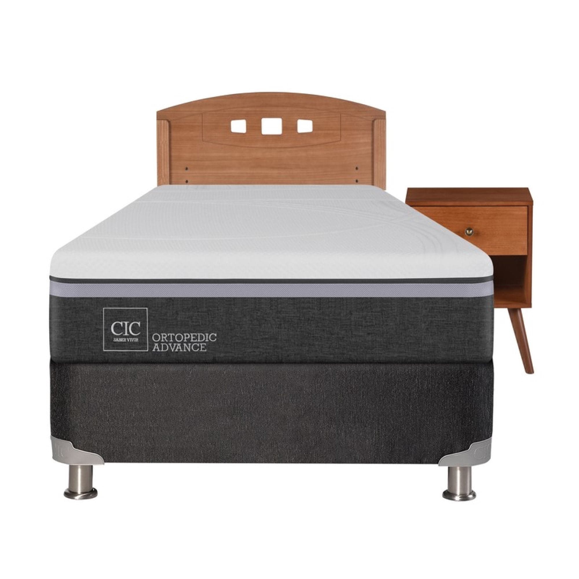 Box Spring Ortopedic Advance 1.5 Plaza Base Normal