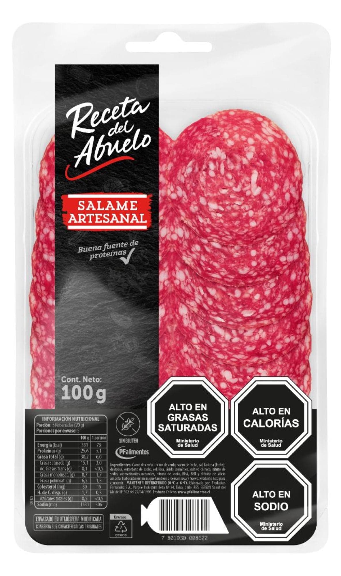 Salame Artesanal, 100 g