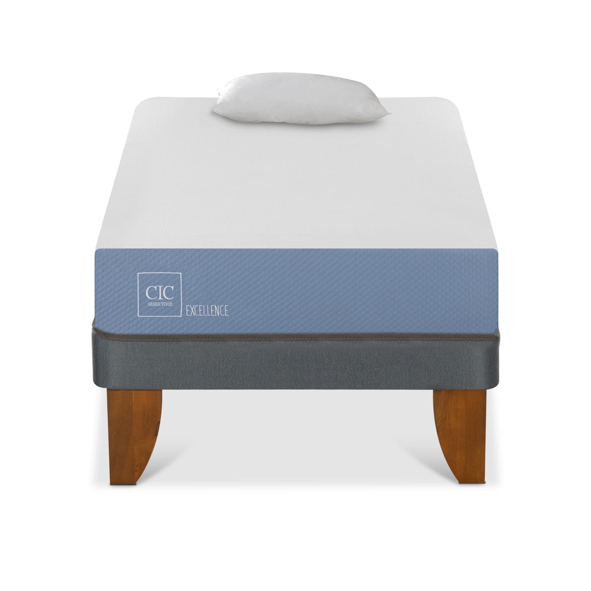 Cama Europea Excellence 1 plaza Base Normal