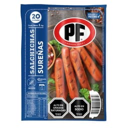 Salchichas Surenas Display (20 Un), 1 Kg