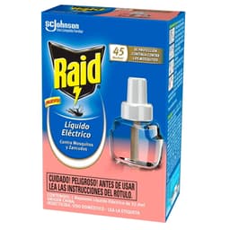 Insecticida Electrico Repuesto Contra Mosquitos, 32.9 ml
