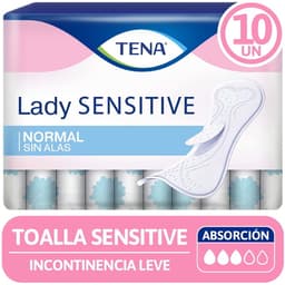 Toallas Incontinencia Sensitive, 10 Un