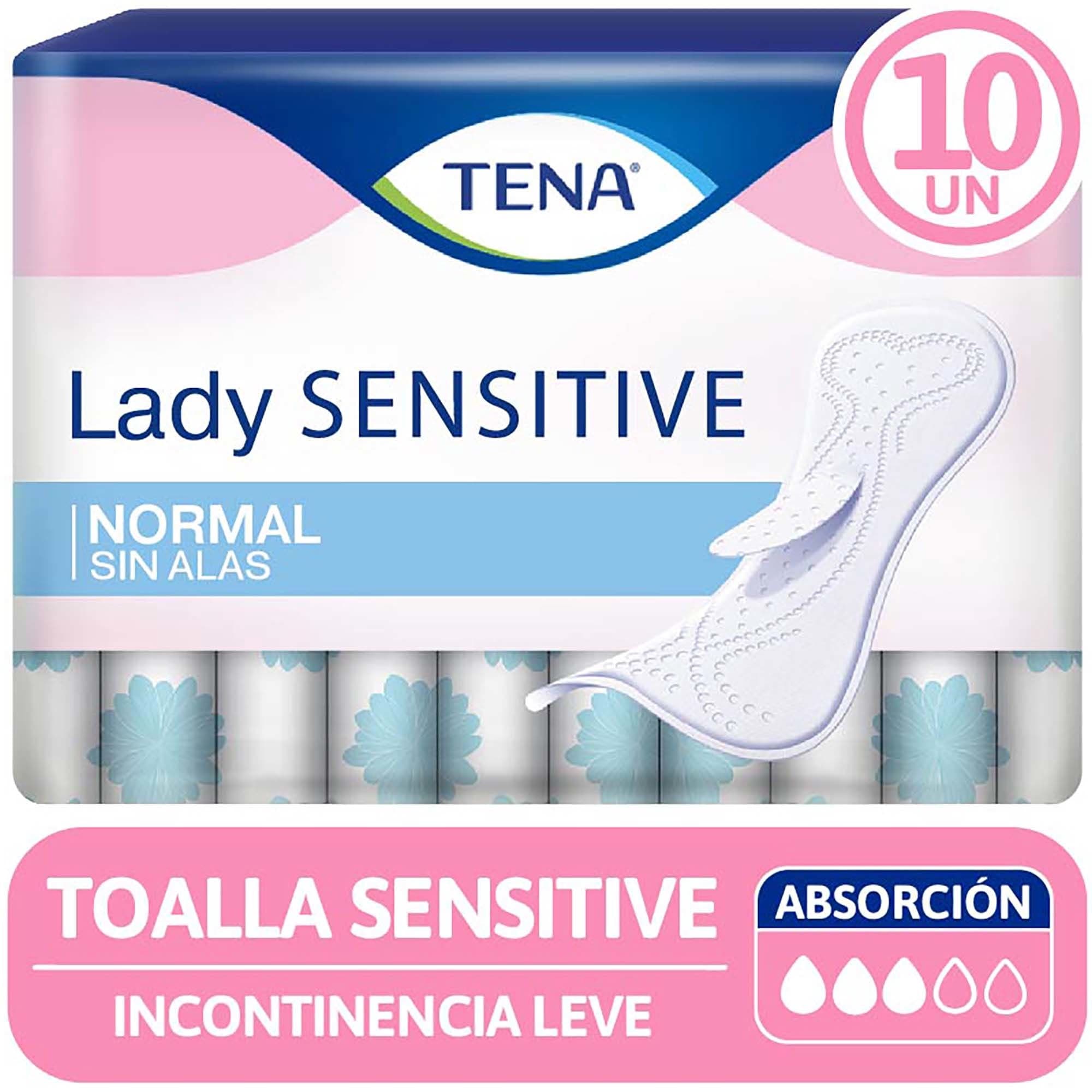 Toallas Incontinencia Sensitive, 10 Un