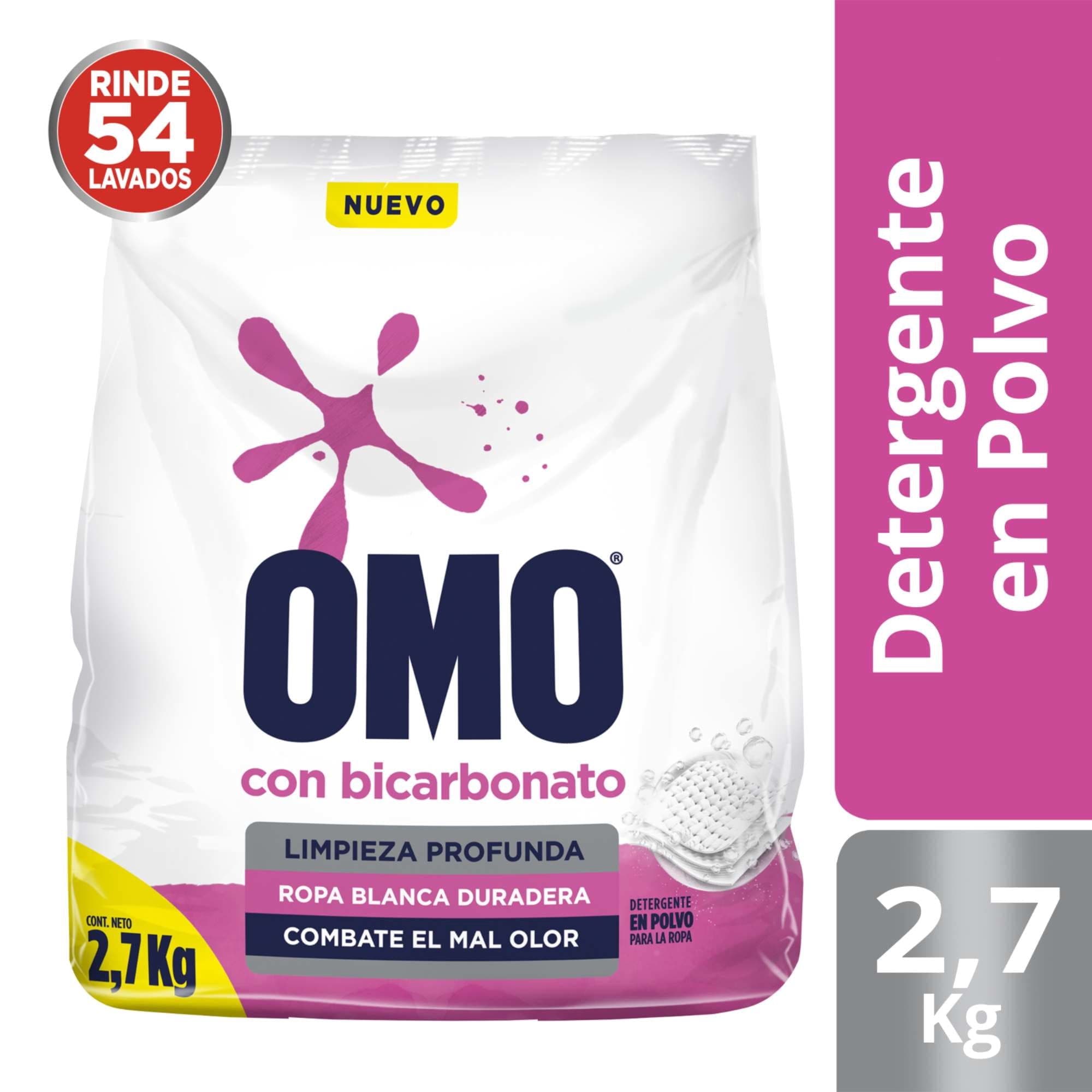 Detergente en Polvo Bicarbonato Ultra Power Bolsa, 2,7 kg