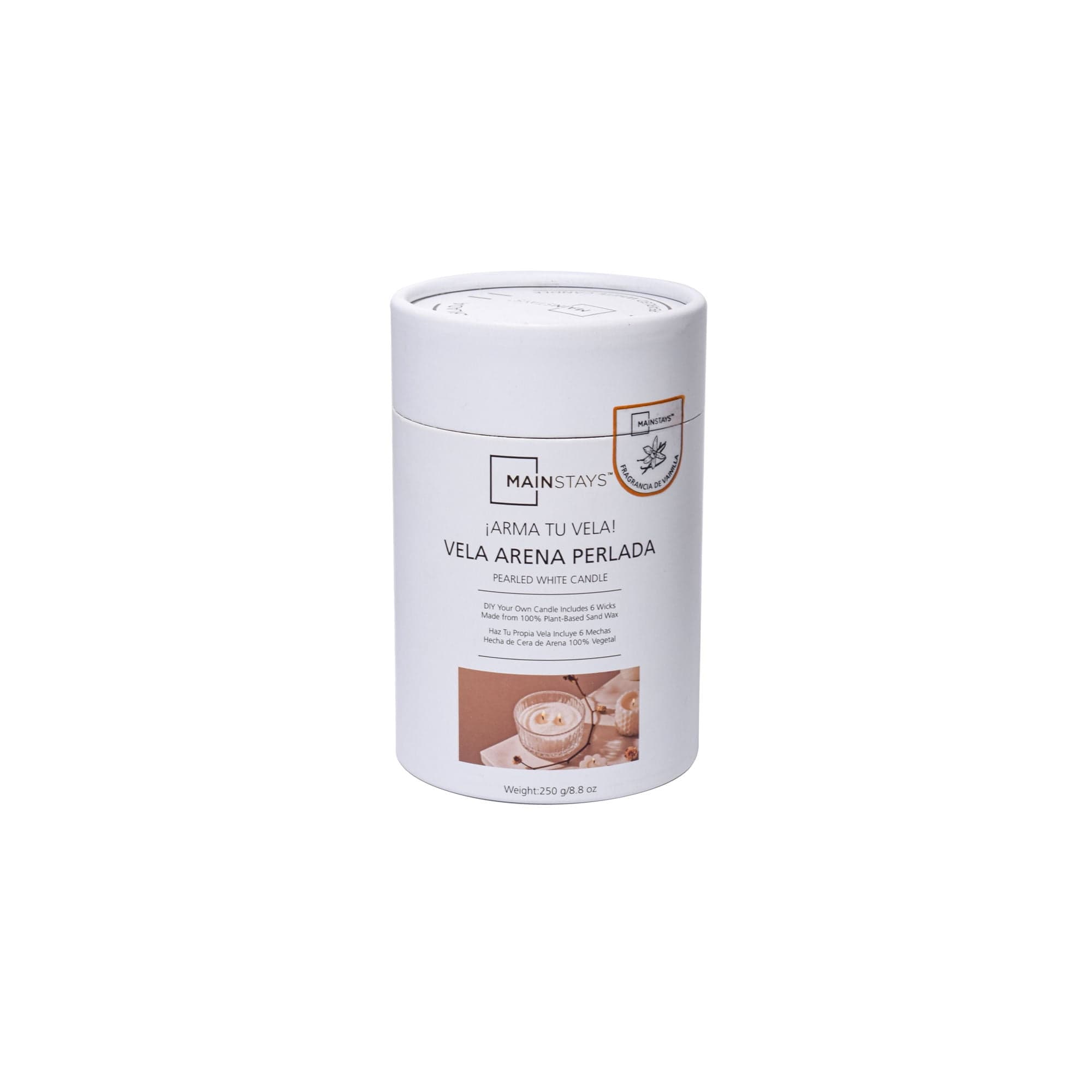 Vela arena perlada Vainilla 250g