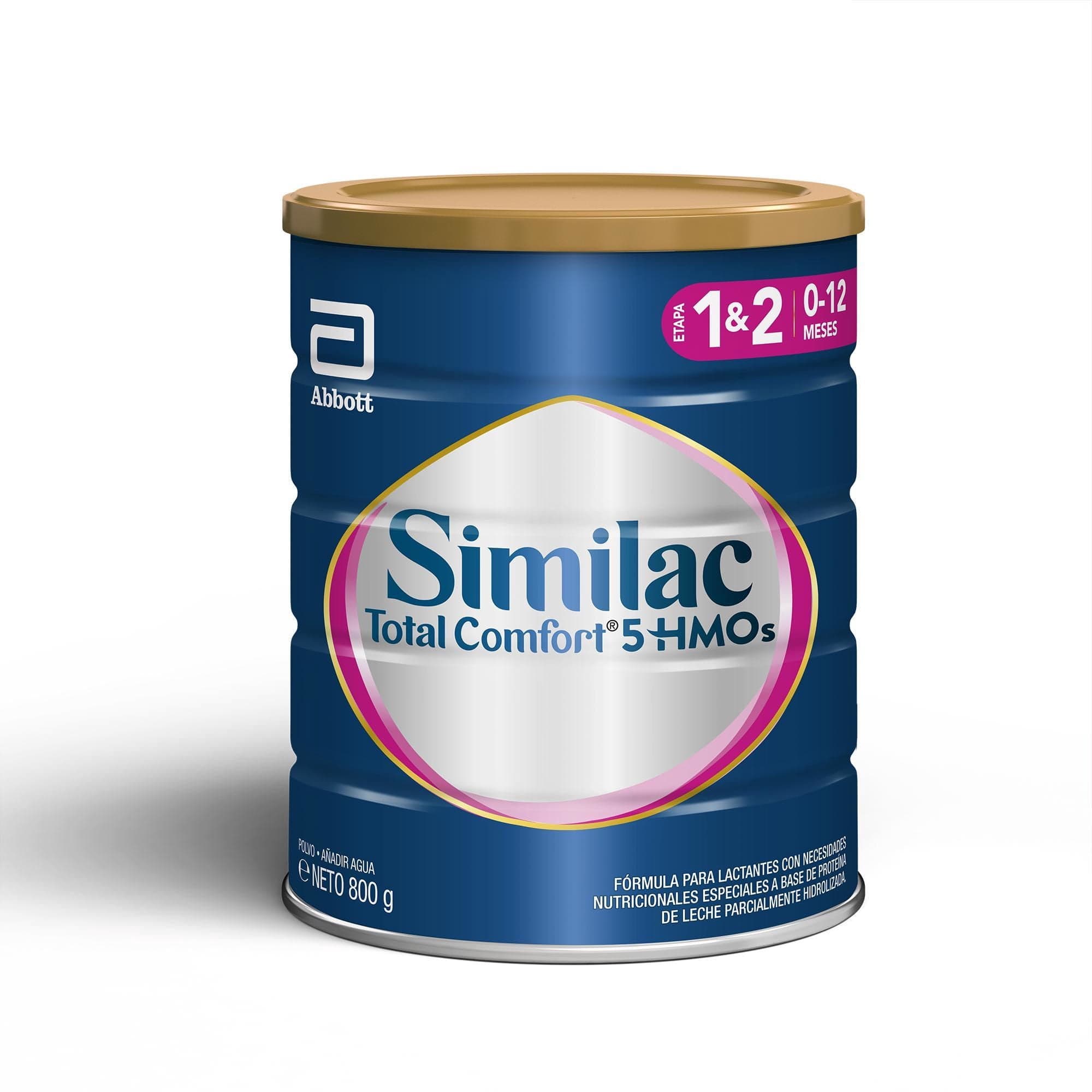 Formula Infantil Lactea Similac Total Comfort Etapa 1 y 2, 800 g, 800 g