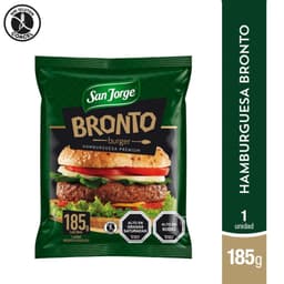 Hamburguesa de Vacuno Bronto, 185 g