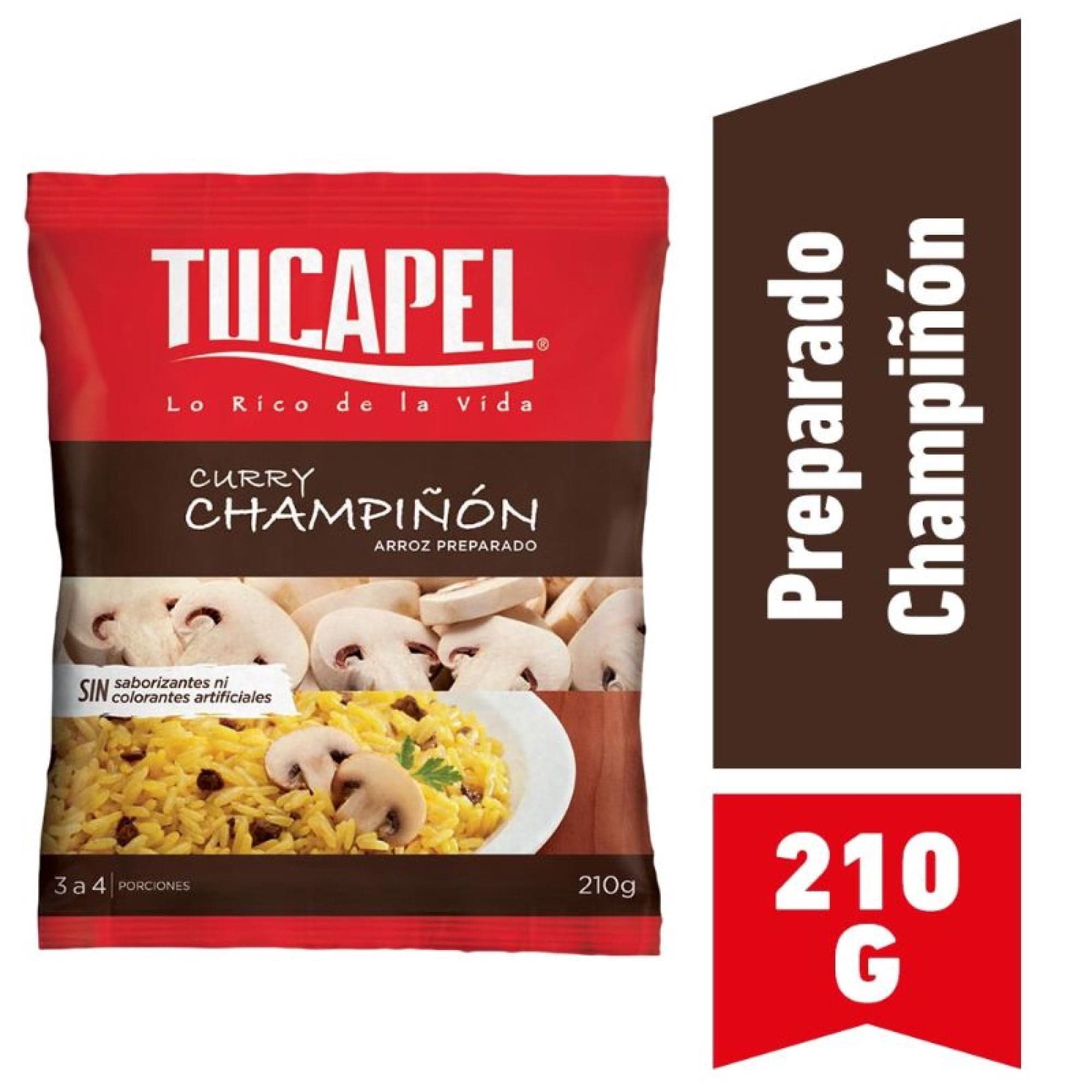 Arroz Preparado Champinon Bolsa, 210 g