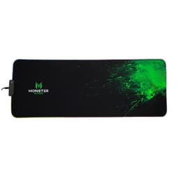 Mouse Pad Xtreme Negro. Verde fluor
