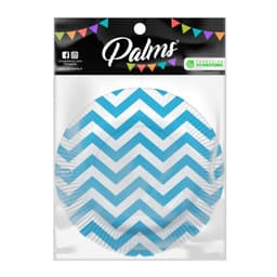Set 10 Platos Disenos Celeste, 1 Un
