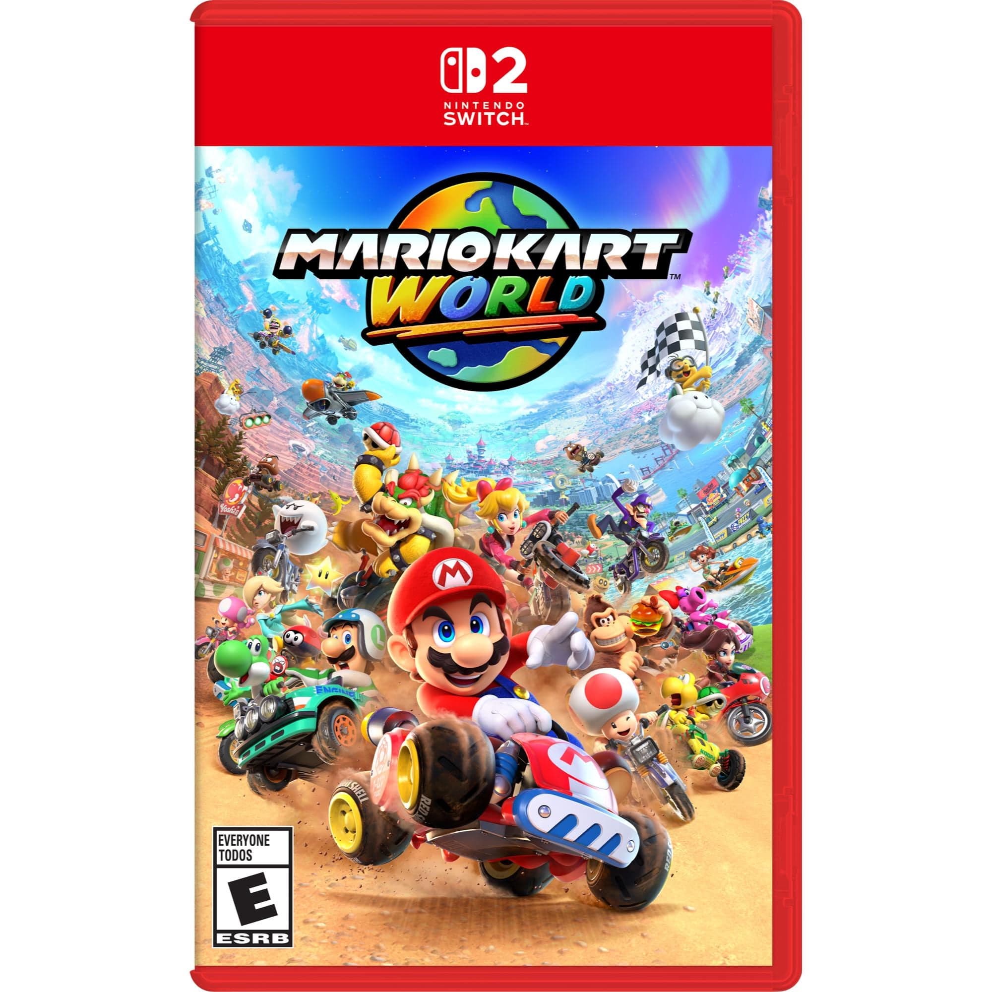 Videojuego Mario Kart World Nintendo Switch 2 Fisico