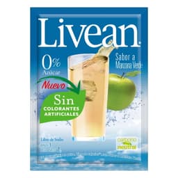 Jugo en Polvo Libre de Azucar Manzana Verde 7g Sobre, 1 Un