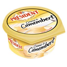 Crema de queso camembert pote, 125 g