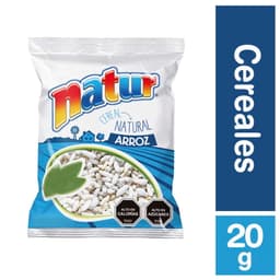 Cereal Natur Arroz, 20 g
