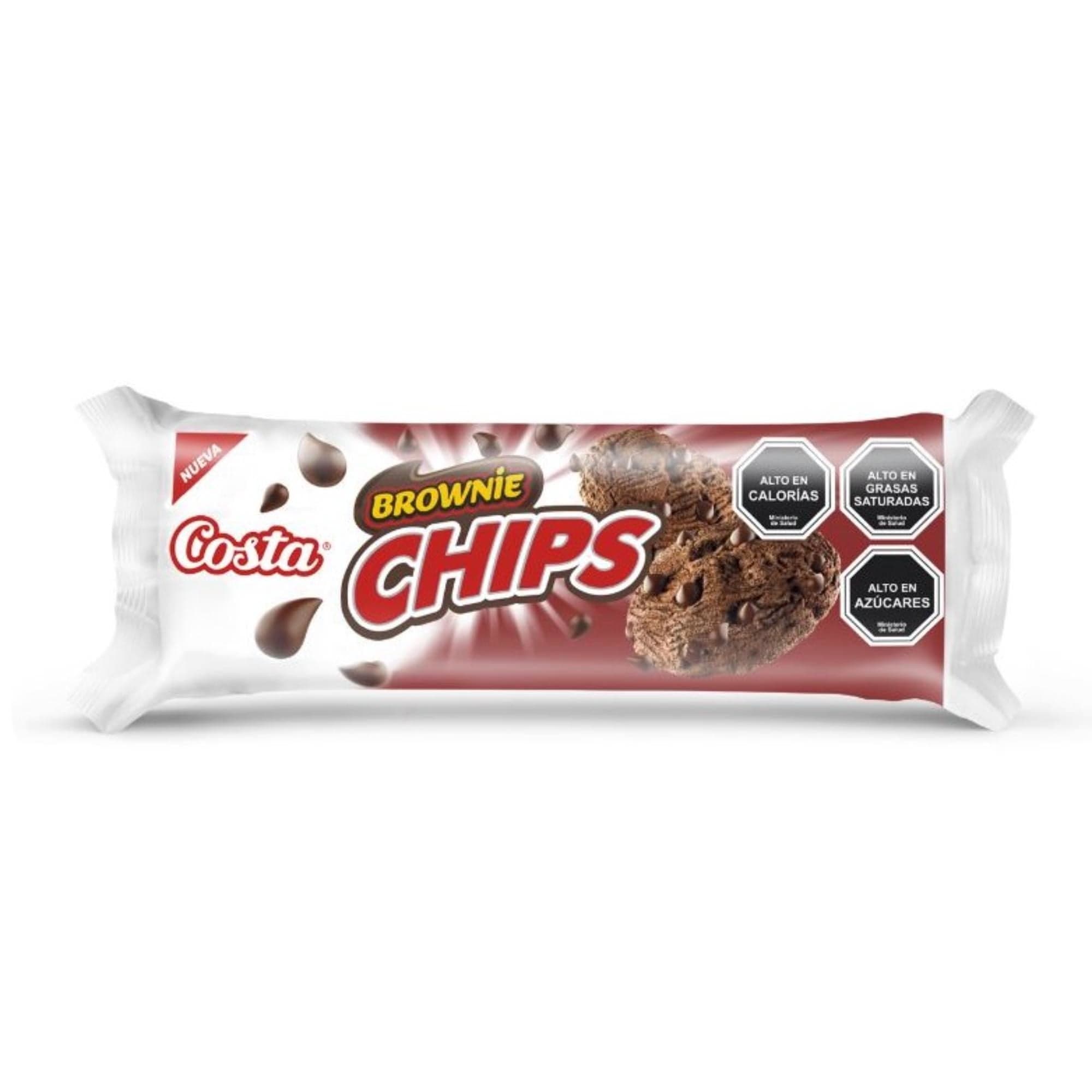 Galleta Brownie Chips, 120 g