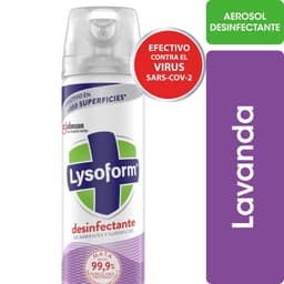 Desinfectante de Ambientes y Elimina Olores Lavanda en Aerosol Lata, 360 ml