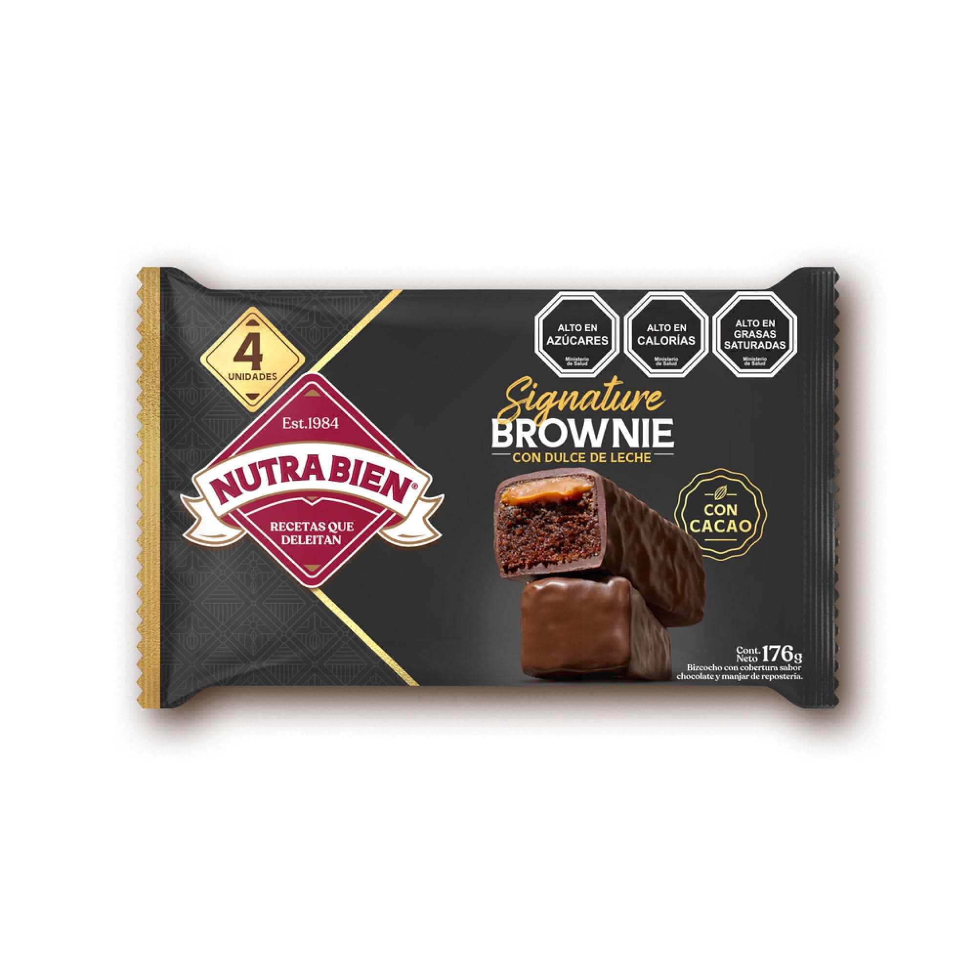 Brownie Dulce de Leche, 176 g