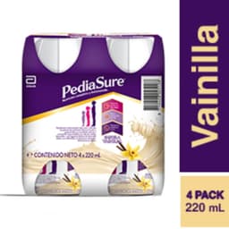Complemento Nutricional Sabor Vainilla Pack, 4 Un