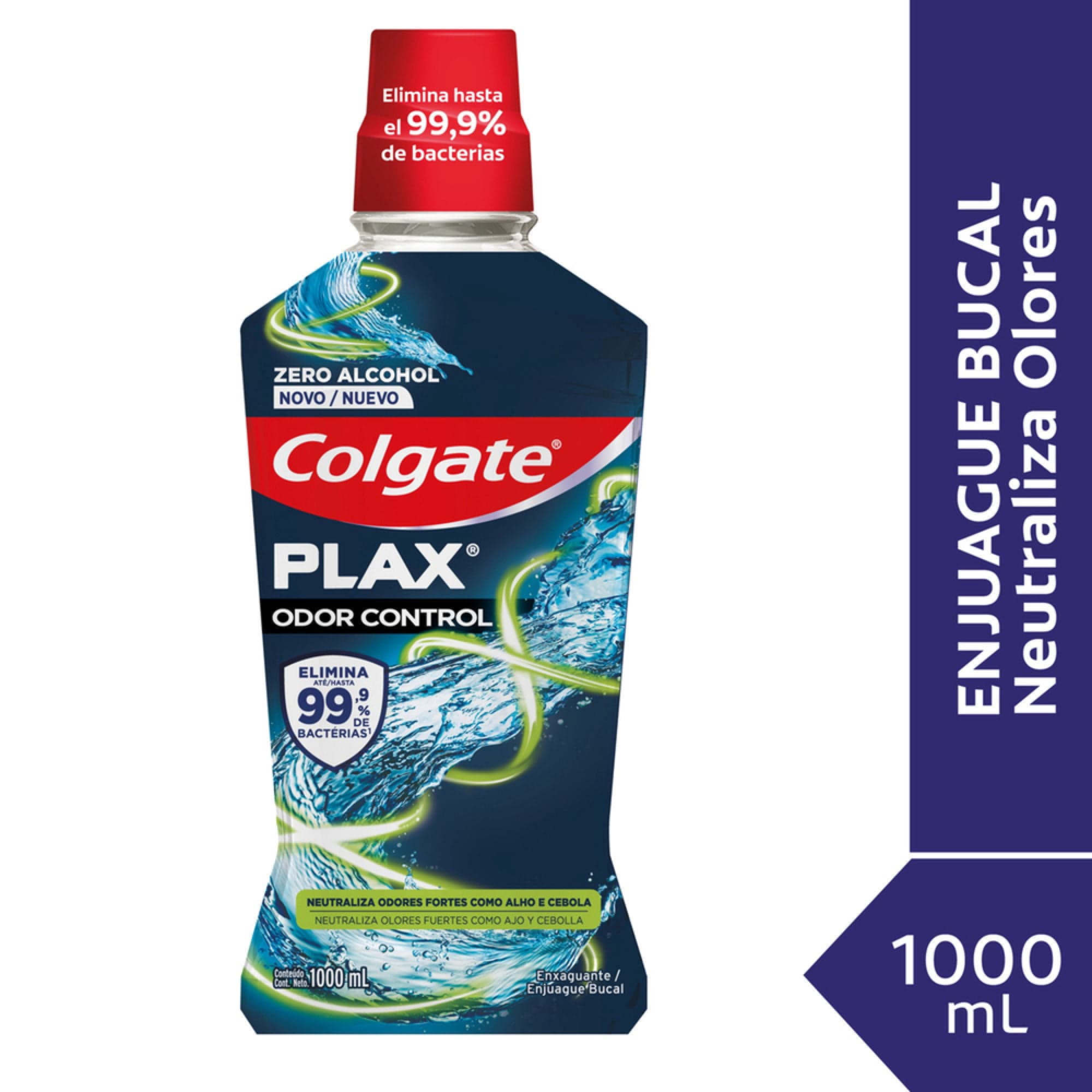Enjuague Bucal Plax Odor Control, 1 L