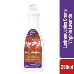 Lustra Muebles Crema Lavanda Botella