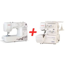 Maquina de Coser + Overlock 311 + 8002D Blanco