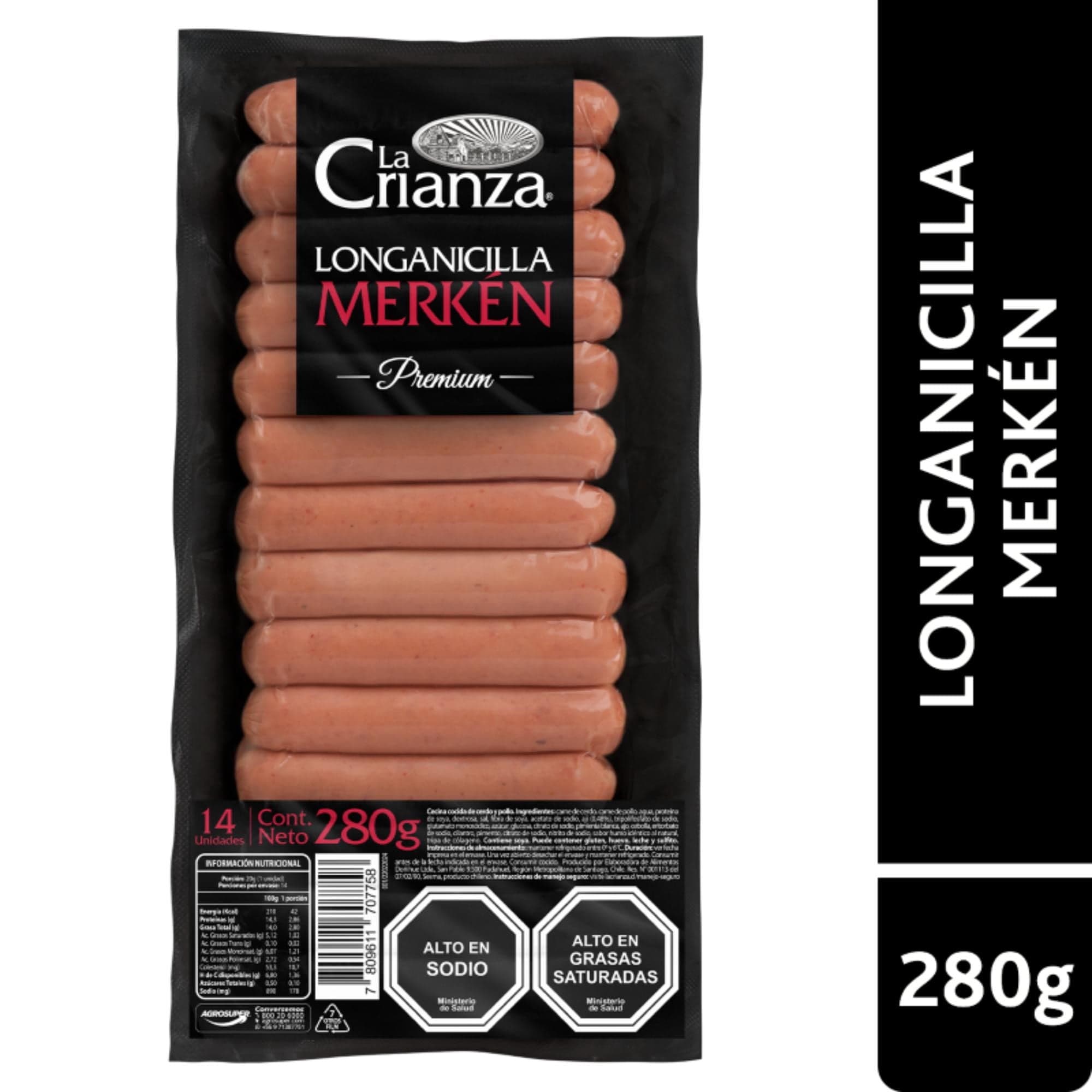 Longanicillas de Campo al Merken Display 14 Un, 280 g