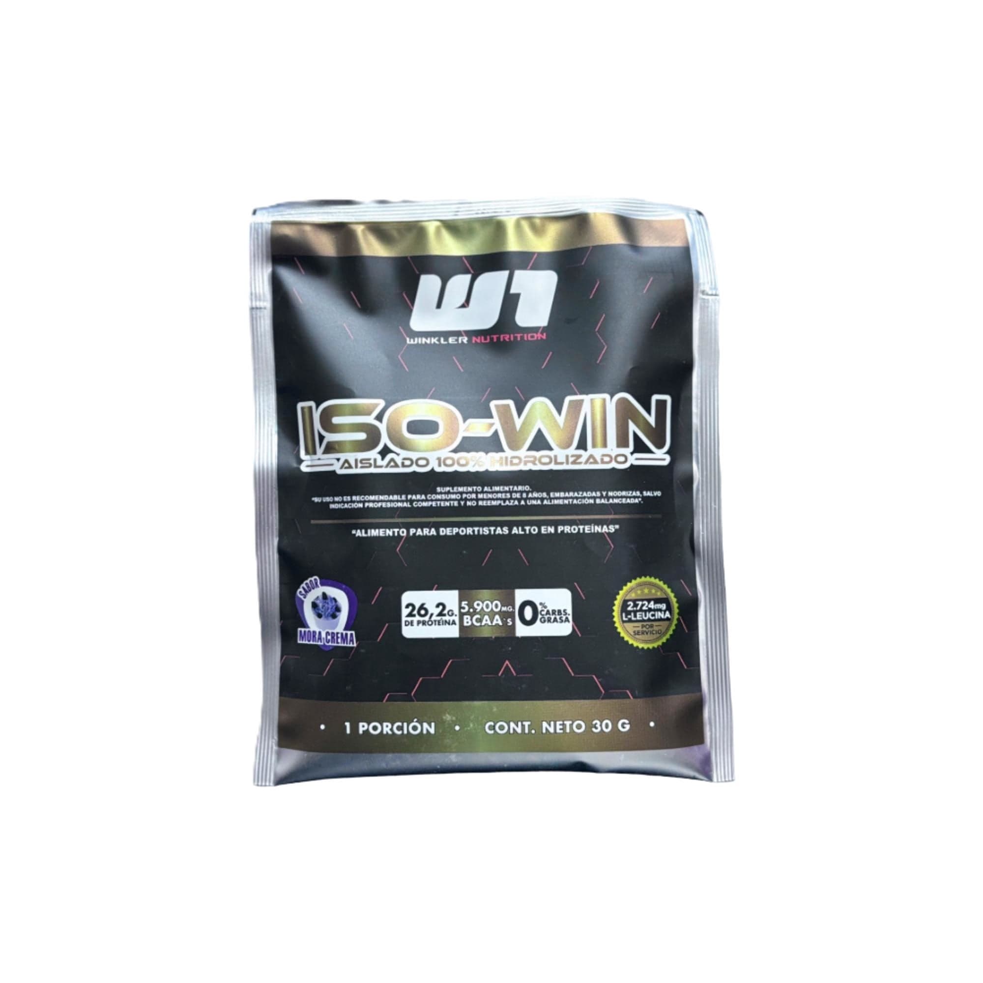 Suplemento de Proteina Iso win sachet, 30 g