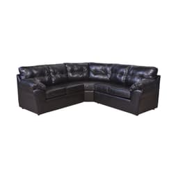 Sofa Seccional Roma 5 Cuerpos Pu Negro