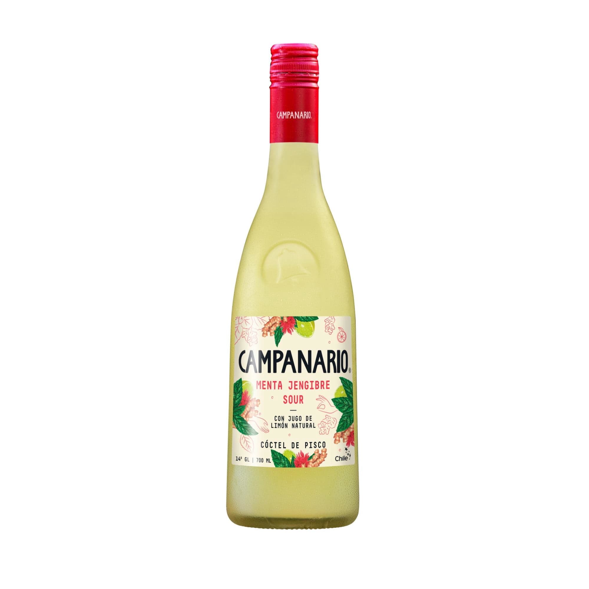 Coctel Botella Sour Menta Jengibre, 700 ml