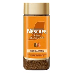 Cafe Liofilizado Fina Seleccion Caramelo Frasco, 95 g
