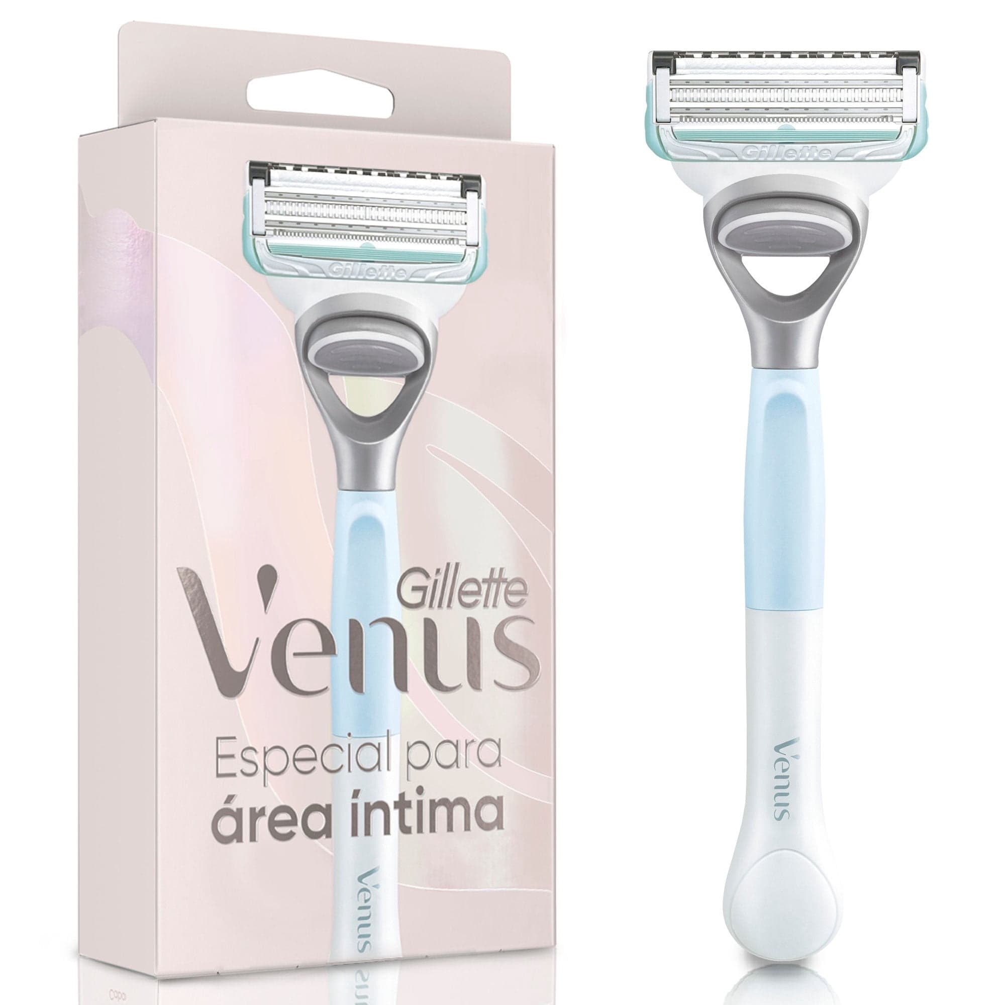 Maquina de Afeitar Recargable Gillette Venus Especial Para Area Intima, 1 Un