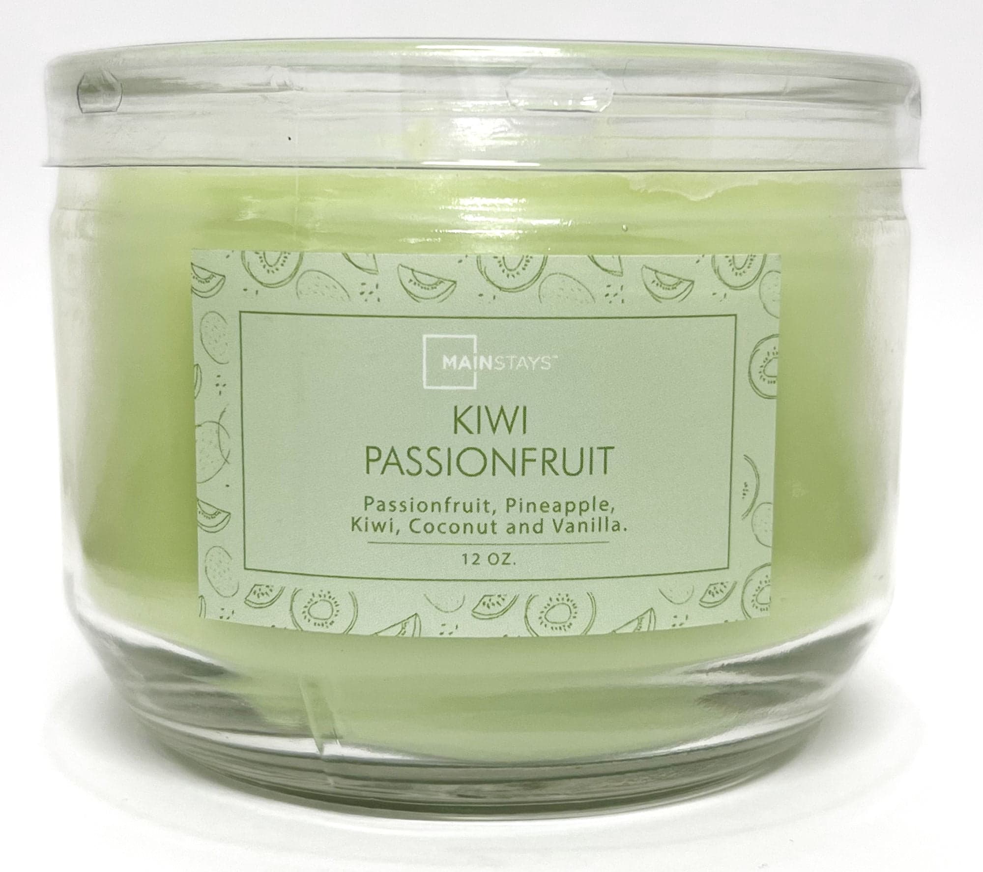 Velas y Esencias Aromatica Kiwi Passionfruit Verde, 1 Un