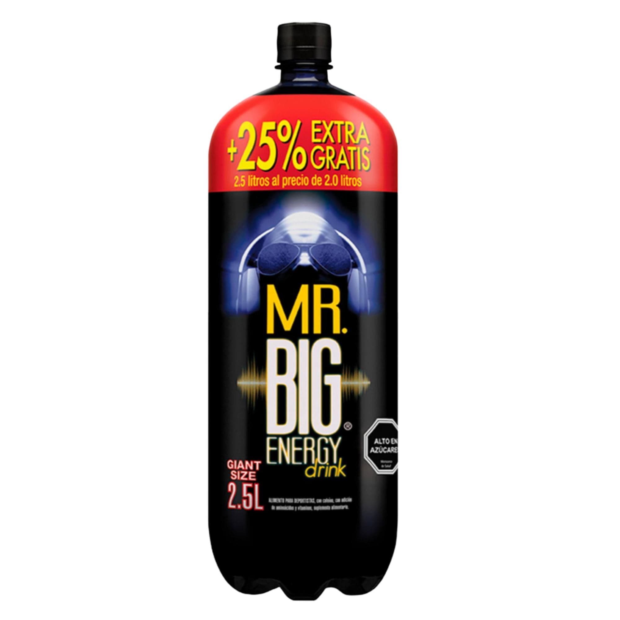 Bebida Energetica Original Botella, 2,5 L