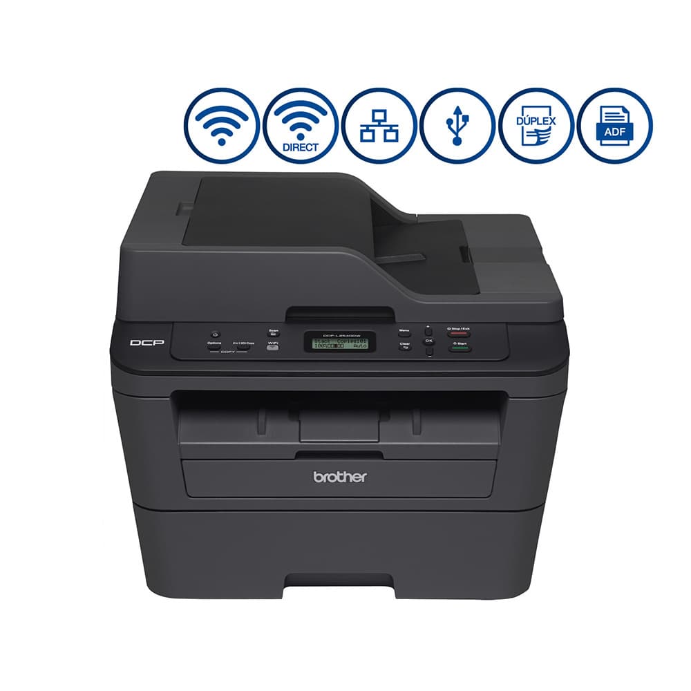 Impresora Brother Laser Monocromatica DCP-L2540DW